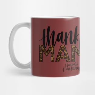 Thankful Mama (Cheetah) Mug